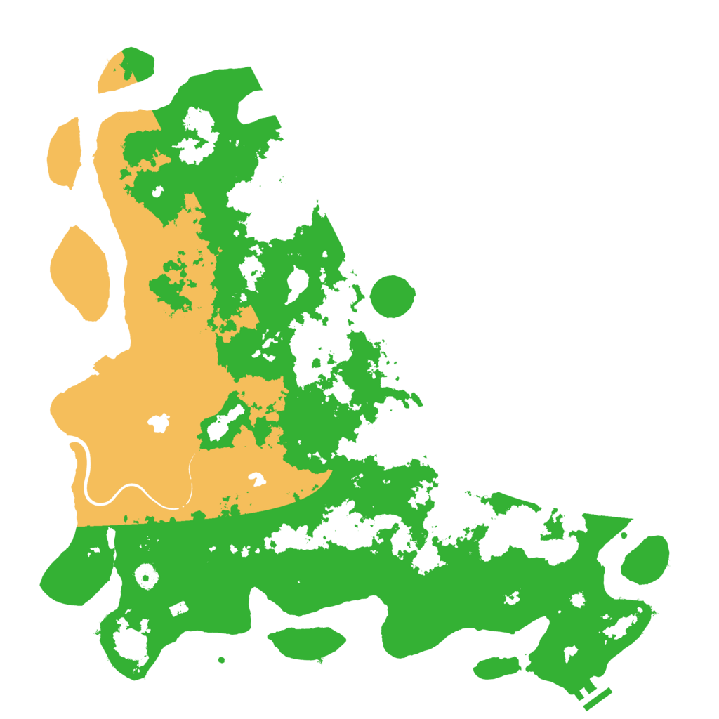 Biome Rust Map: Procedural Map, Size: 4500, Seed: 4802803