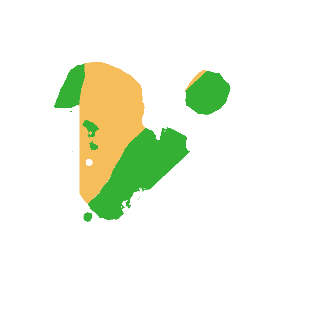 Biome Rust Map: Procedural Map, Size: 1400, Seed: 1500