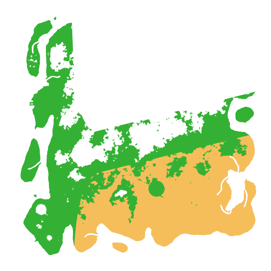 Biome Rust Map: Procedural Map, Size: 4500, Seed: 170717