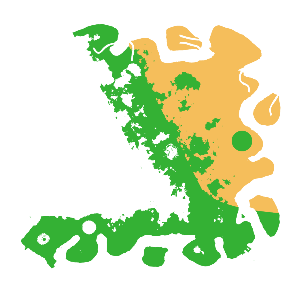 Biome Rust Map: Procedural Map, Size: 3800, Seed: 2623