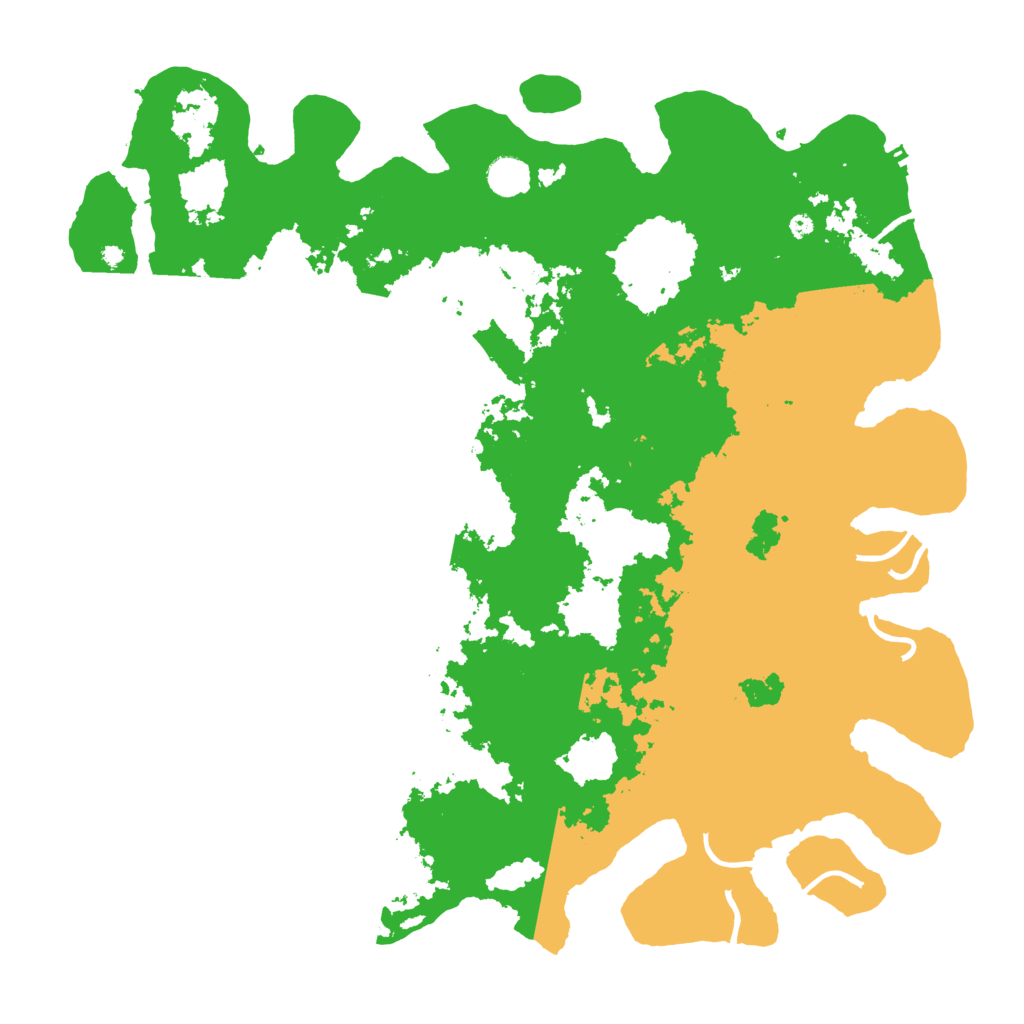 Biome Rust Map: Procedural Map, Size: 4500, Seed: 5494870
