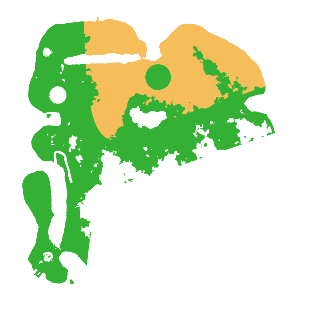 Biome Rust Map: Procedural Map, Size: 3250, Seed: 3219224