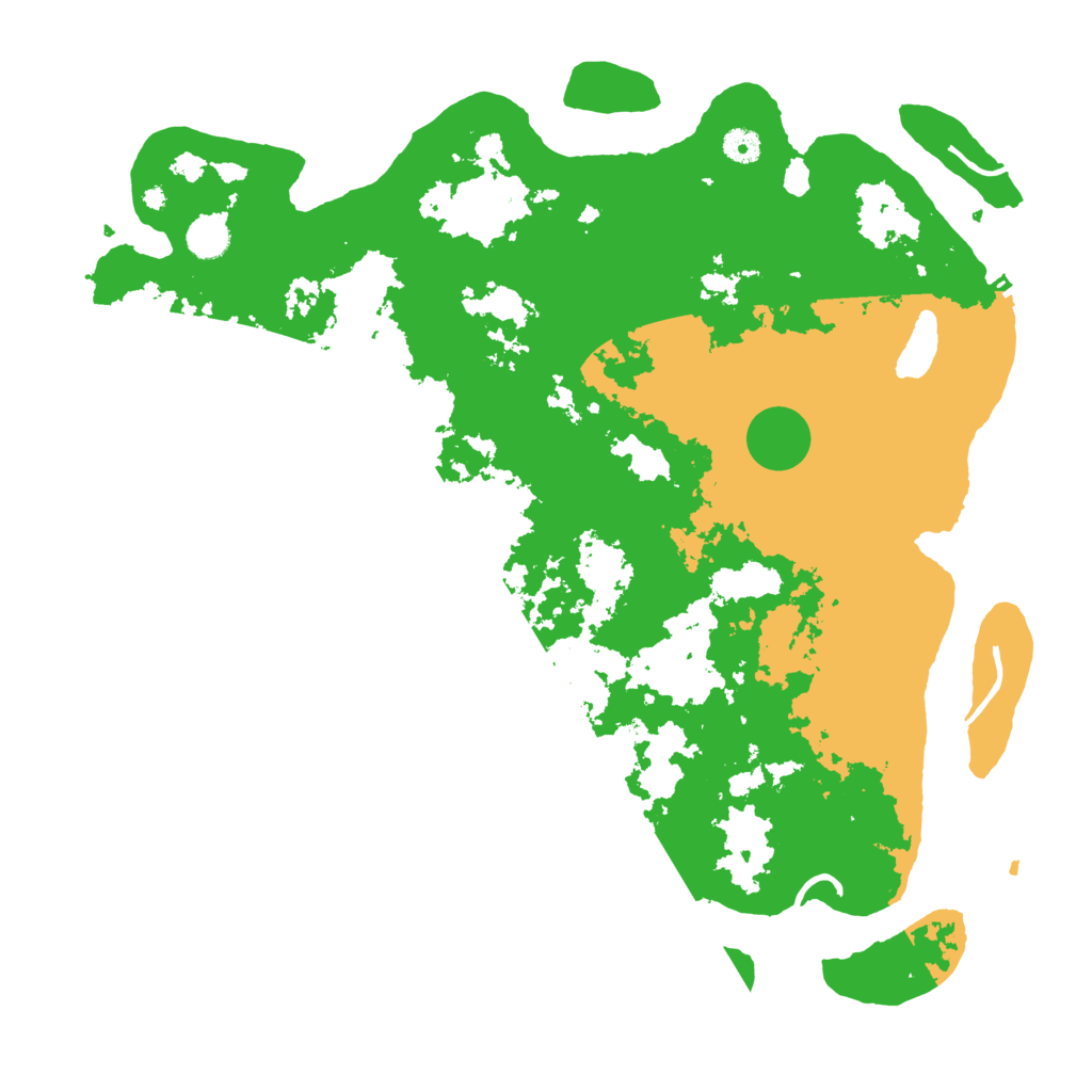 Biome Rust Map: Procedural Map, Size: 4500, Seed: 967757