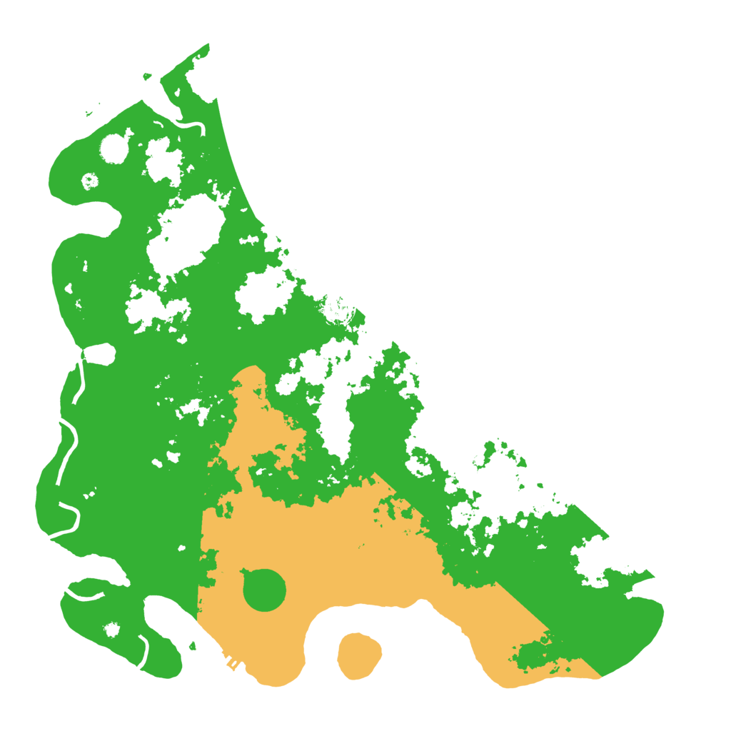 Biome Rust Map: Procedural Map, Size: 4500, Seed: 3557642