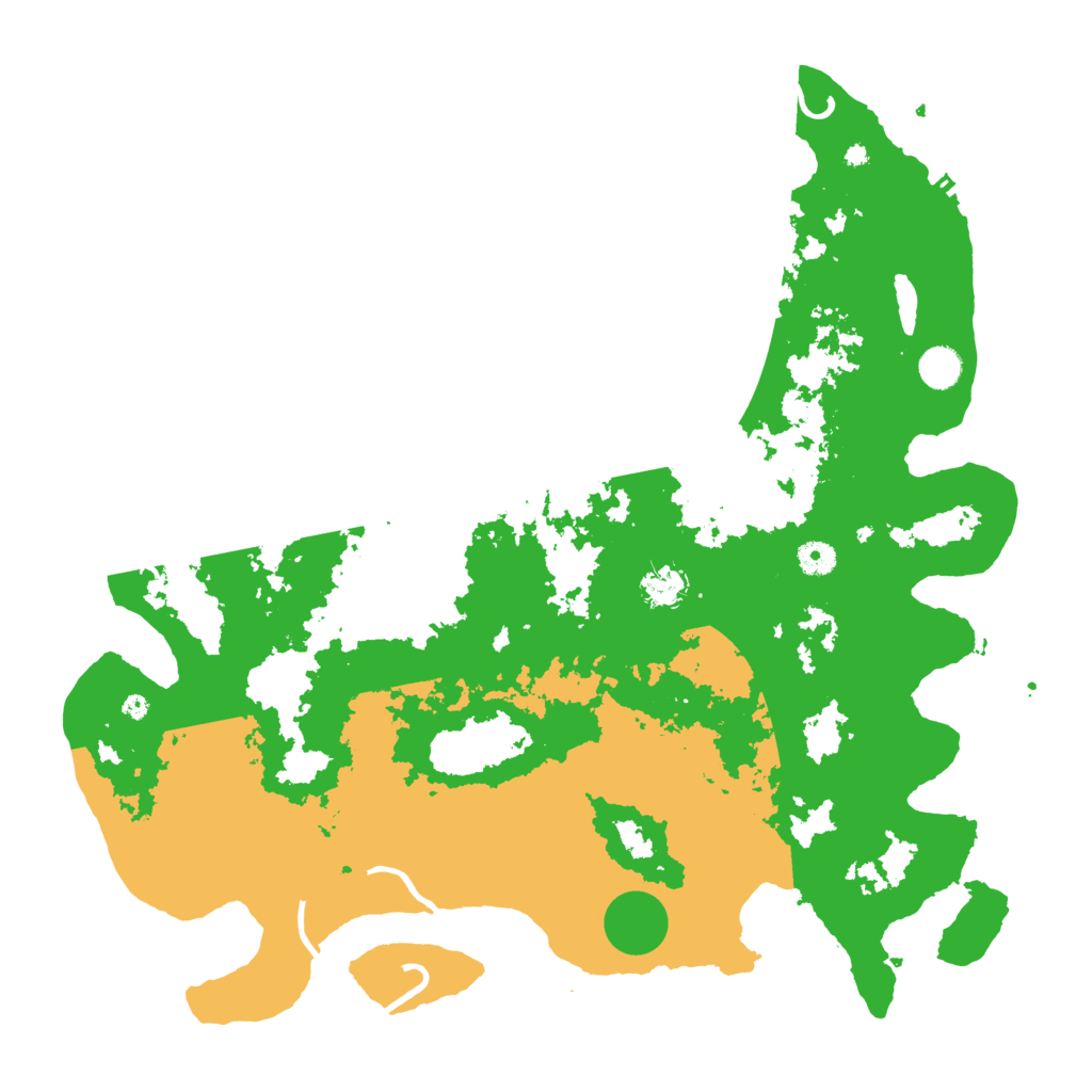 Biome Rust Map: Procedural Map, Size: 4500, Seed: 3172028