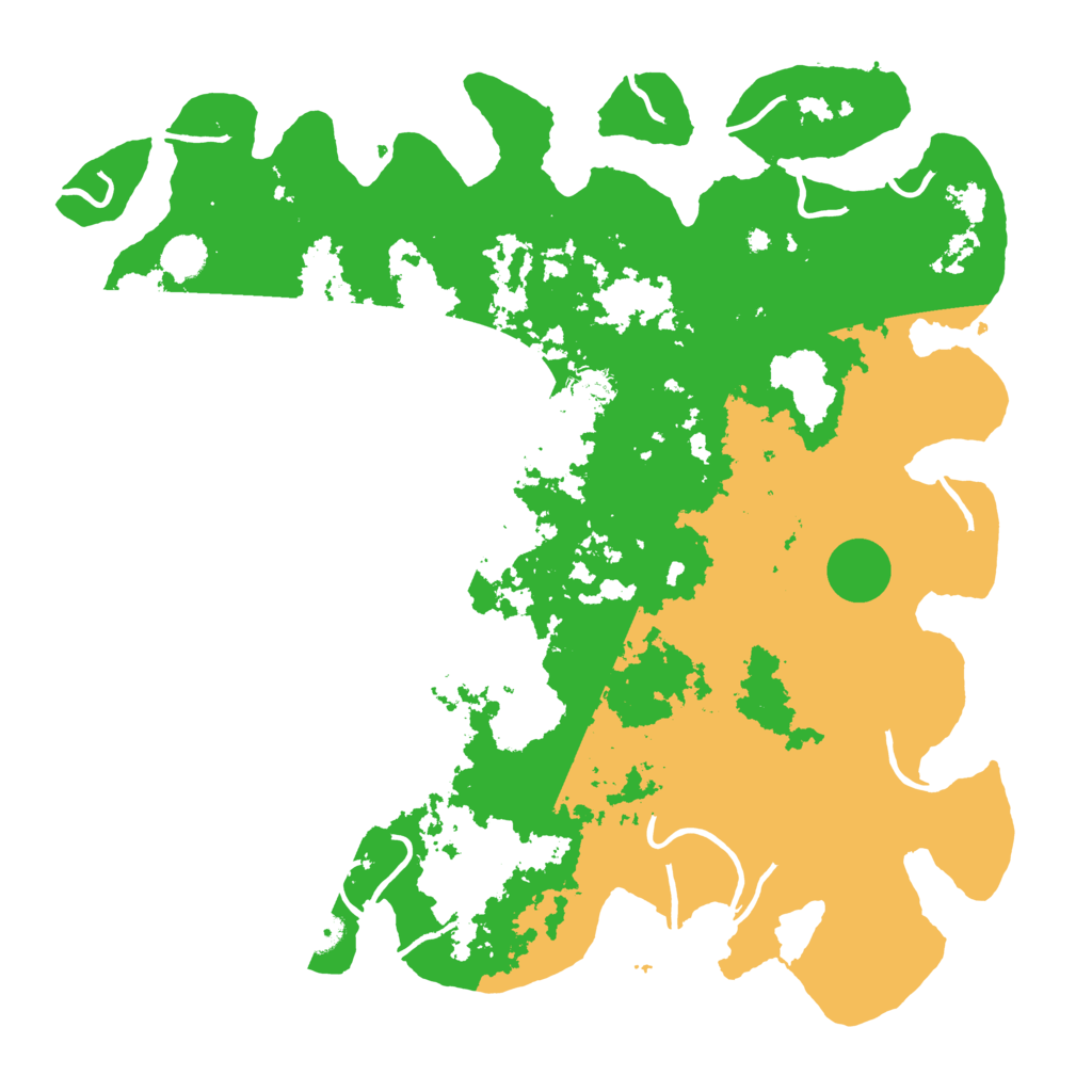 Biome Rust Map: Procedural Map, Size: 4500, Seed: 2999266