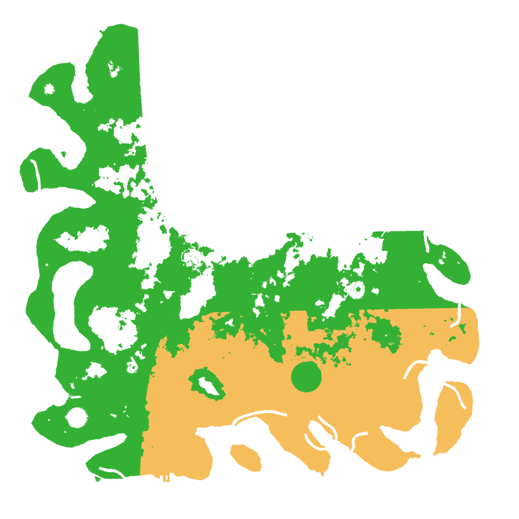 Biome Rust Map: Procedural Map, Size: 4500, Seed: 4948556