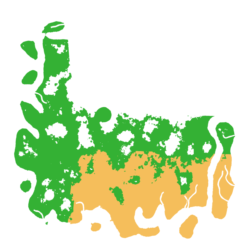 Biome Rust Map: Procedural Map, Size: 4500, Seed: 4377698