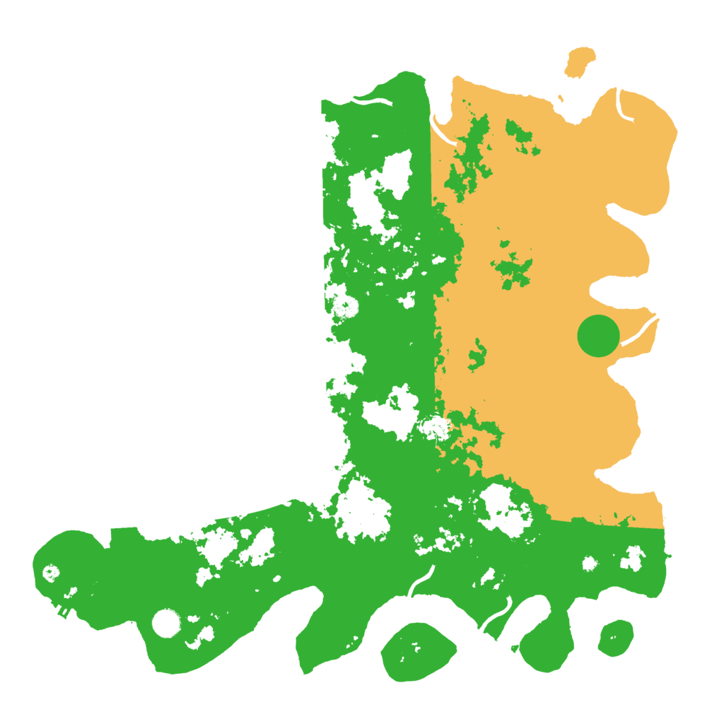 Biome Rust Map: Procedural Map, Size: 4500, Seed: 3229550