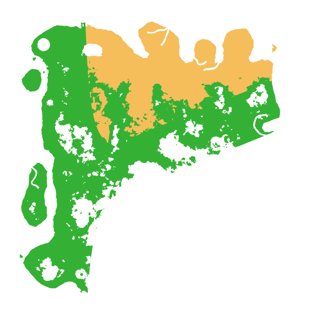 Biome Rust Map: Procedural Map, Size: 4500, Seed: 5060028