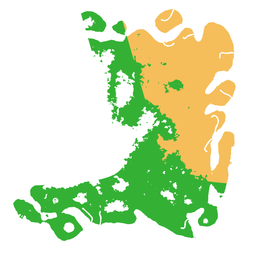 Biome Rust Map: Procedural Map, Size: 4500, Seed: 494806