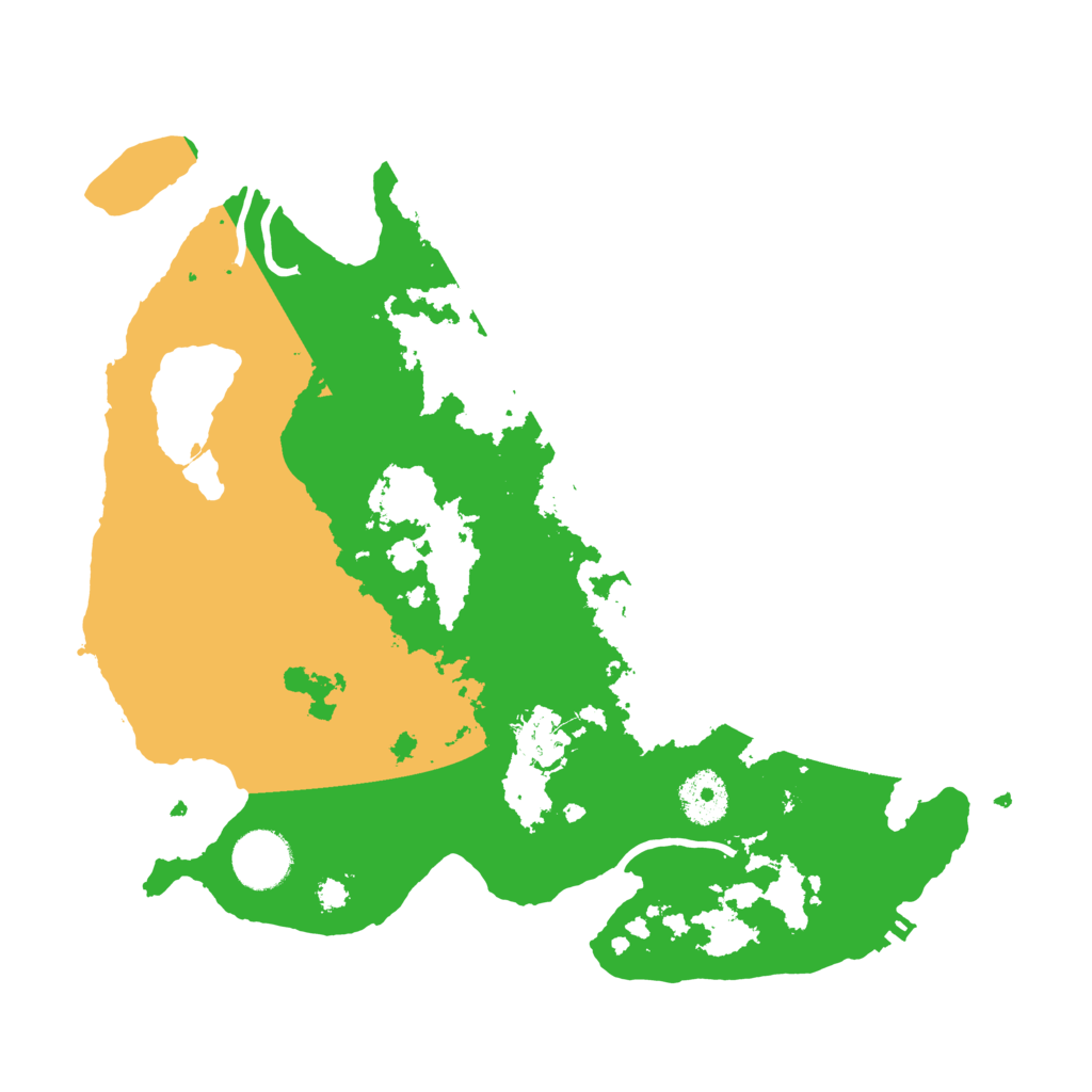 Biome Rust Map: Procedural Map, Size: 3250, Seed: 5969485