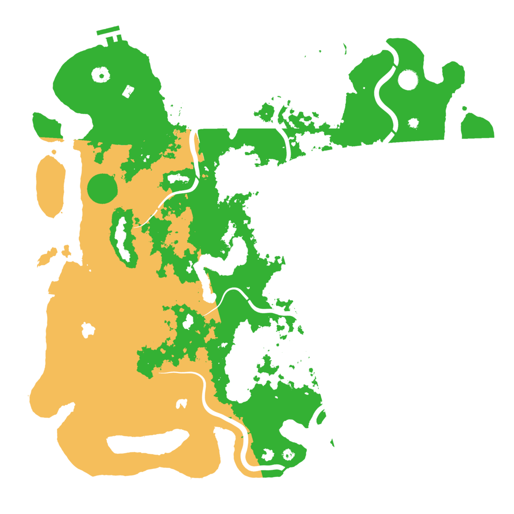 Biome Rust Map: Procedural Map, Size: 4500, Seed: 2697981