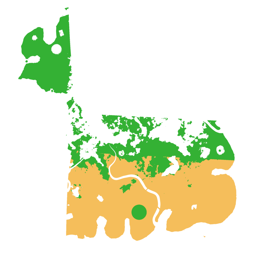 Biome Rust Map: Procedural Map, Size: 4500, Seed: 5042970