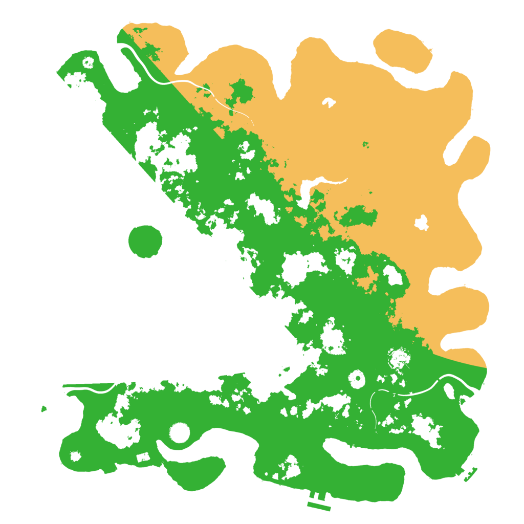 Biome Rust Map: Procedural Map, Size: 4500, Seed: 5991226