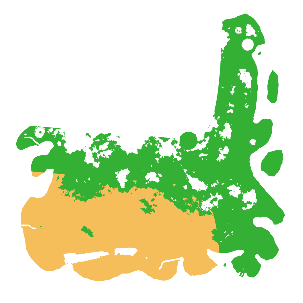 Biome Rust Map: Procedural Map, Size: 4500, Seed: 6327683