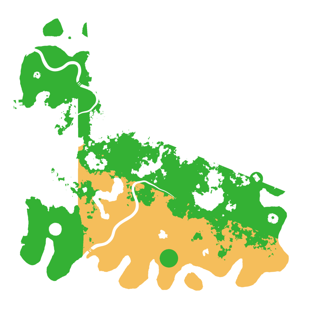 Biome Rust Map: Procedural Map, Size: 4500, Seed: 4627074