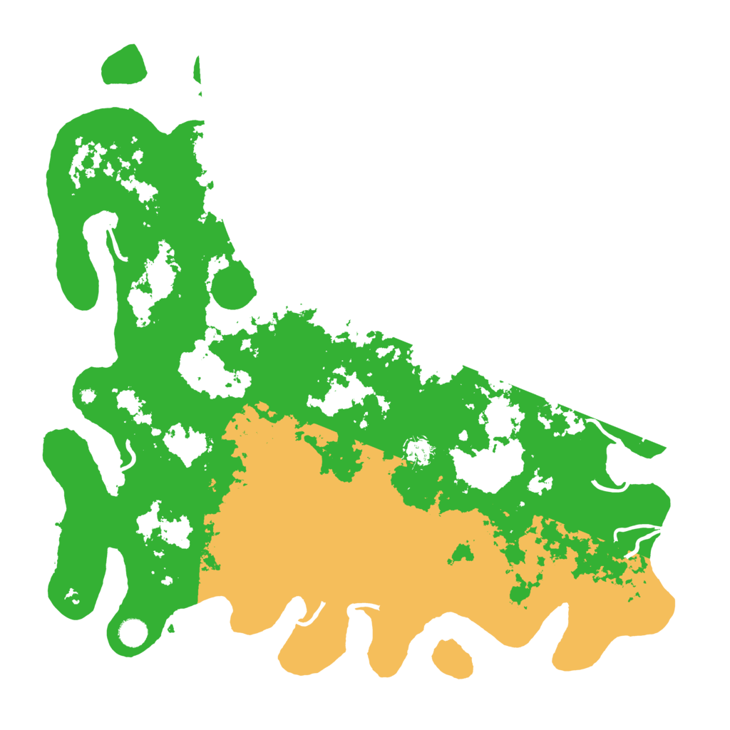 Biome Rust Map: Procedural Map, Size: 4500, Seed: 4627074