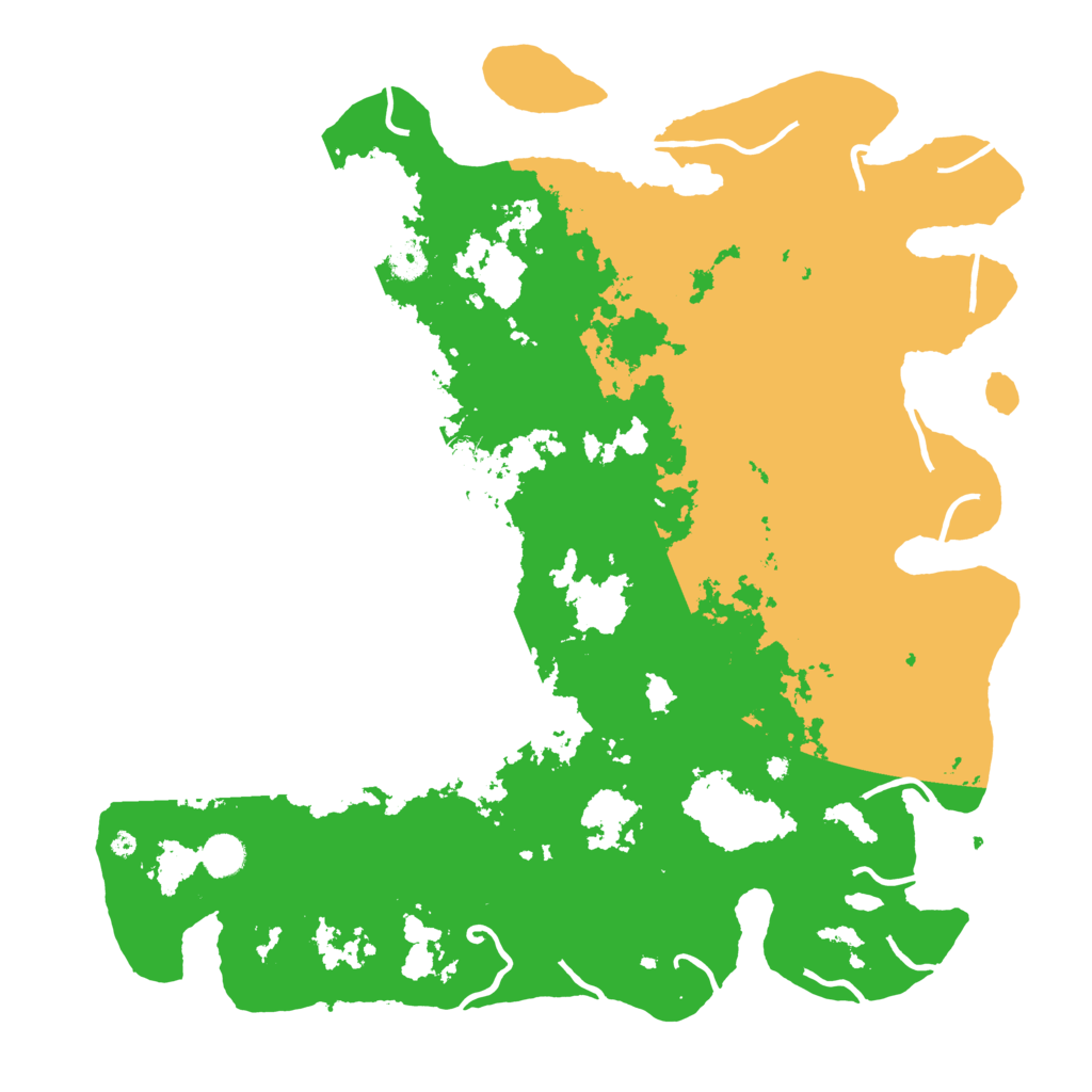 Biome Rust Map: Procedural Map, Size: 4500, Seed: 4918499