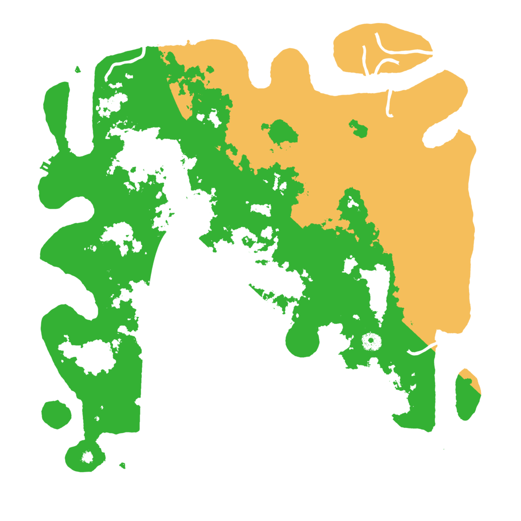 Biome Rust Map: Procedural Map, Size: 4100, Seed: 81631992