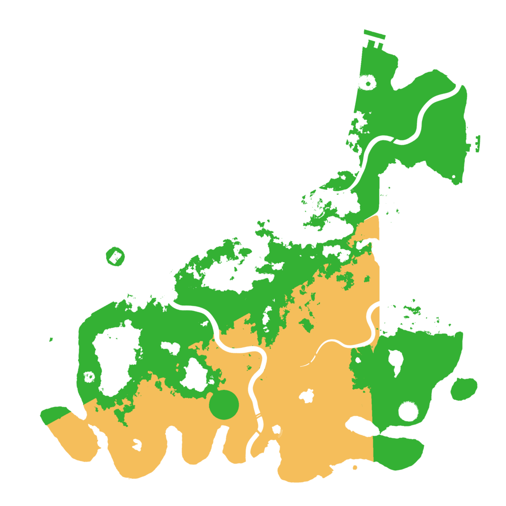 Biome Rust Map: Procedural Map, Size: 4500, Seed: 5653832