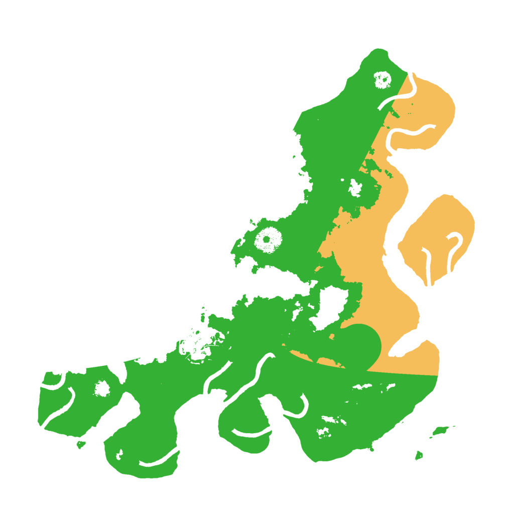 Biome Rust Map: Procedural Map, Size: 3000, Seed: 2030900