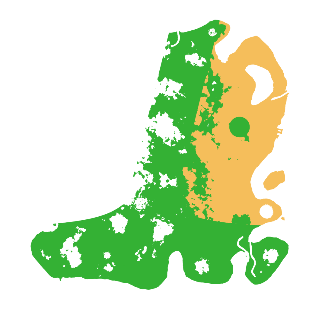 Biome Rust Map: Procedural Map, Size: 4000, Seed: 1670855710