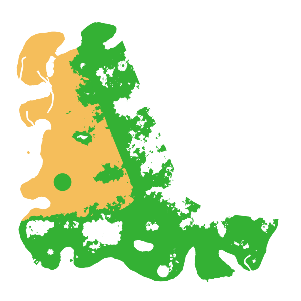 Biome Rust Map: Procedural Map, Size: 4500, Seed: 2117363