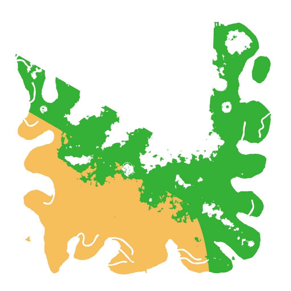 Biome Rust Map: Procedural Map, Size: 4100, Seed: 1184863428