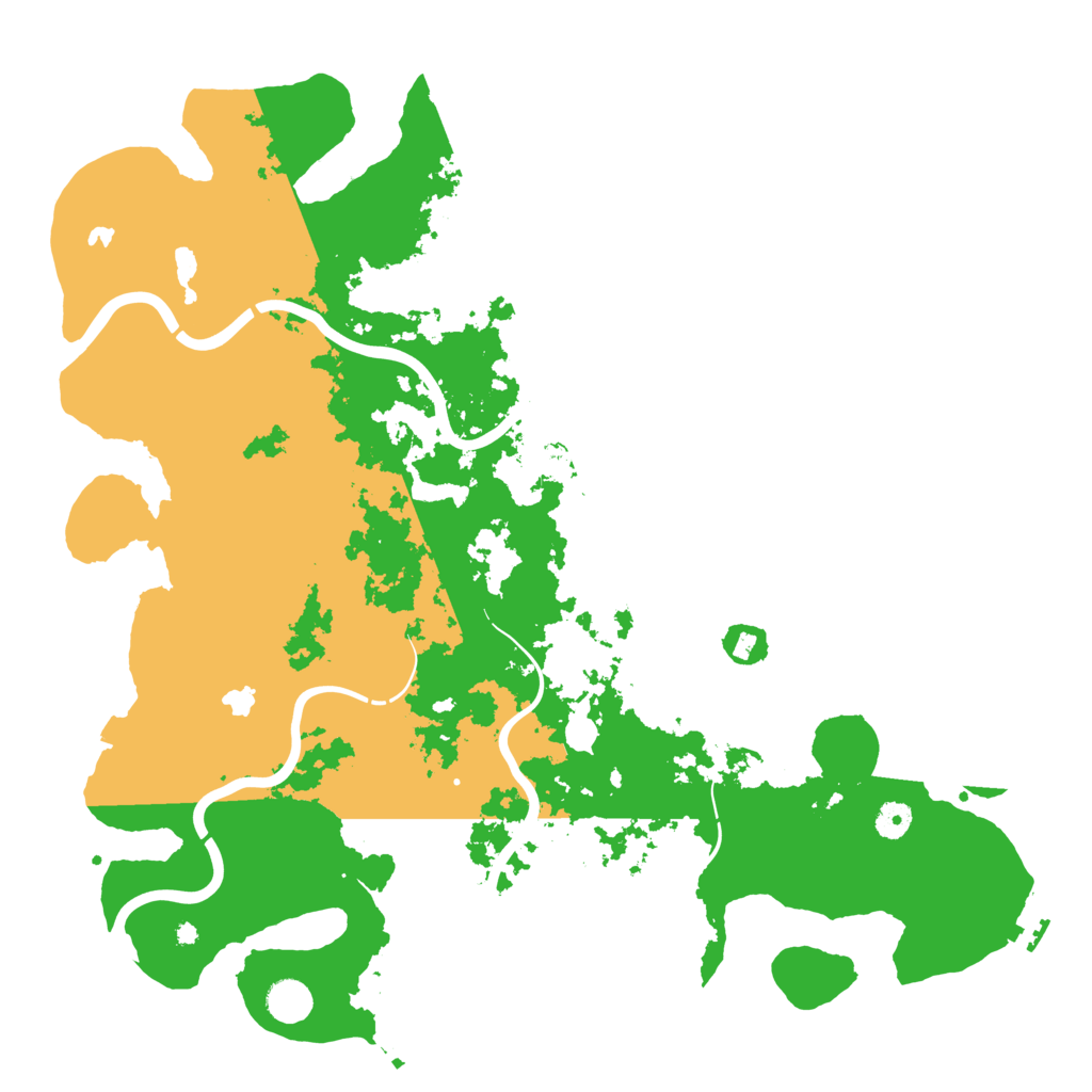 Biome Rust Map: Procedural Map, Size: 4500, Seed: 1448877
