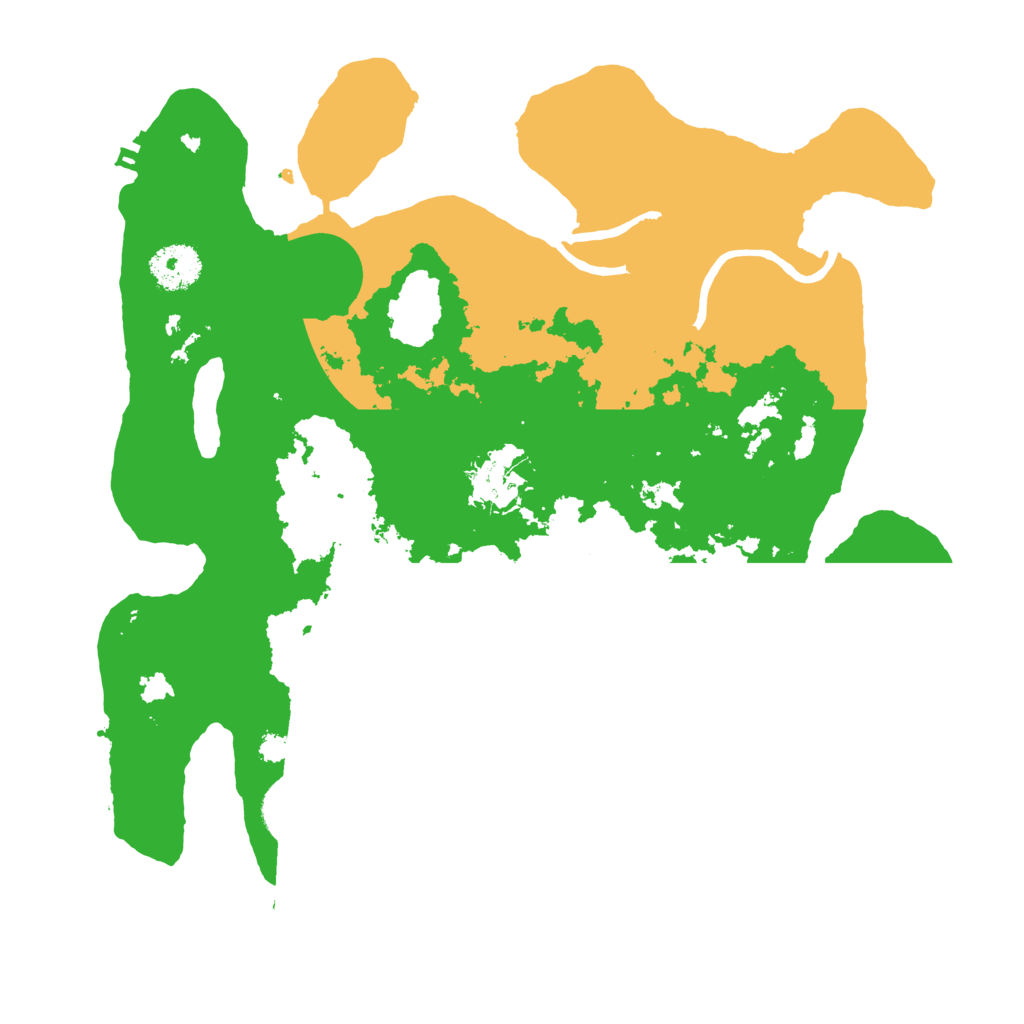 Biome Rust Map: Procedural Map, Size: 3250, Seed: 3528737