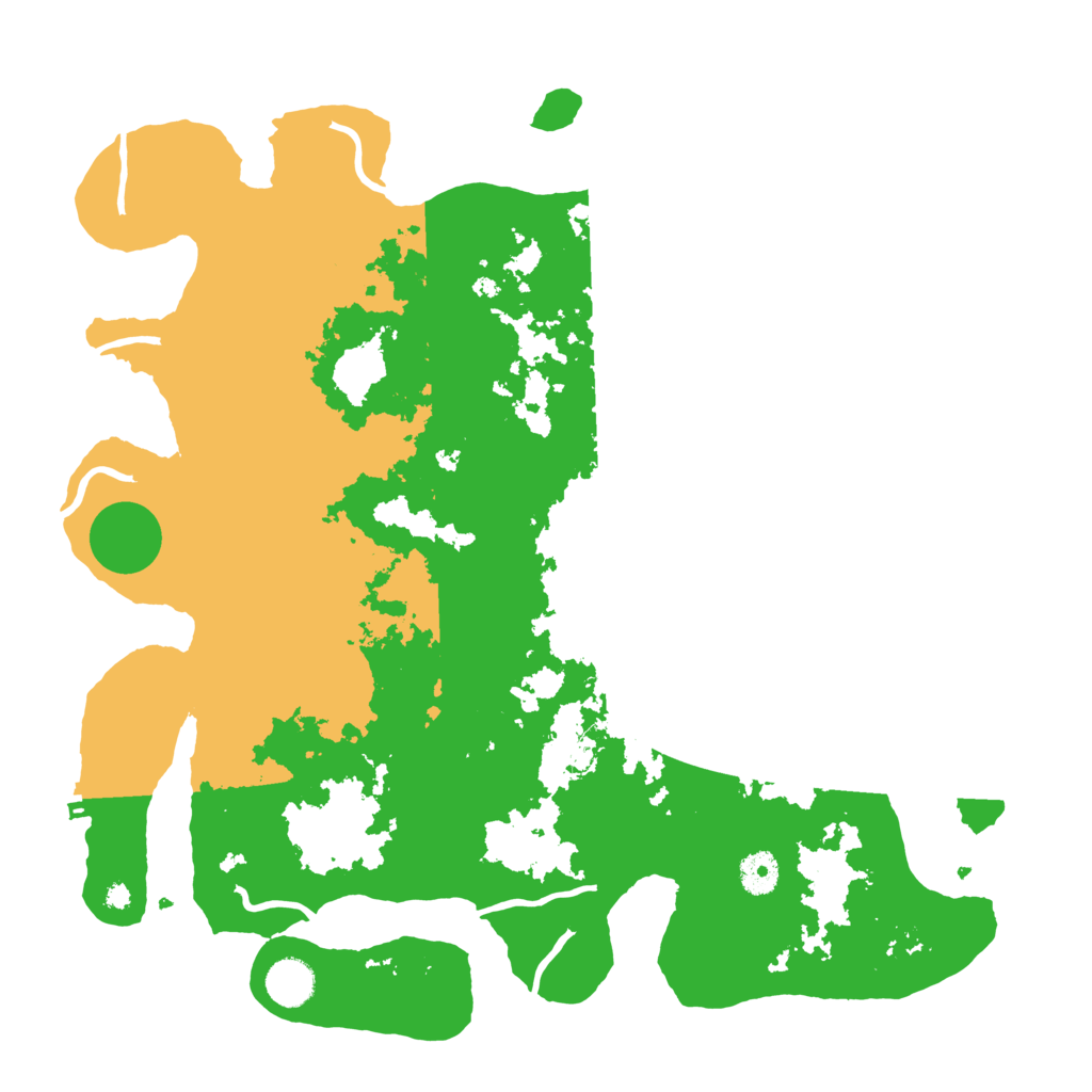 Biome Rust Map: Procedural Map, Size: 4000, Seed: 15151326