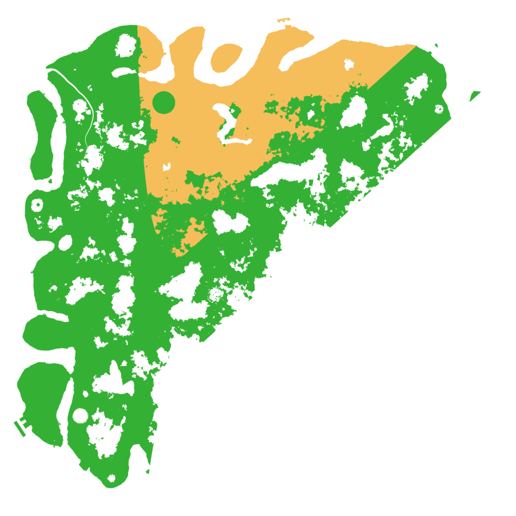 Biome Rust Map: Procedural Map, Size: 6000, Seed: 20