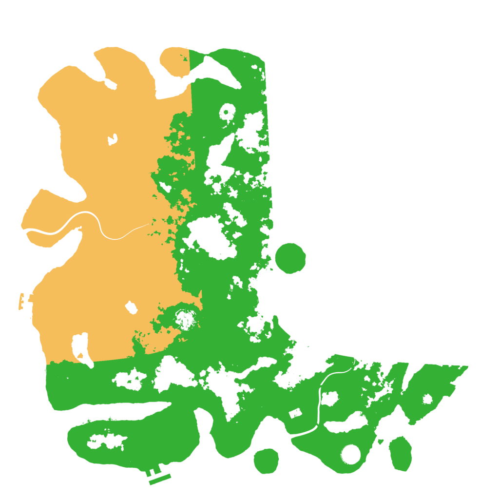 Biome Rust Map: Procedural Map, Size: 4500, Seed: 4708683