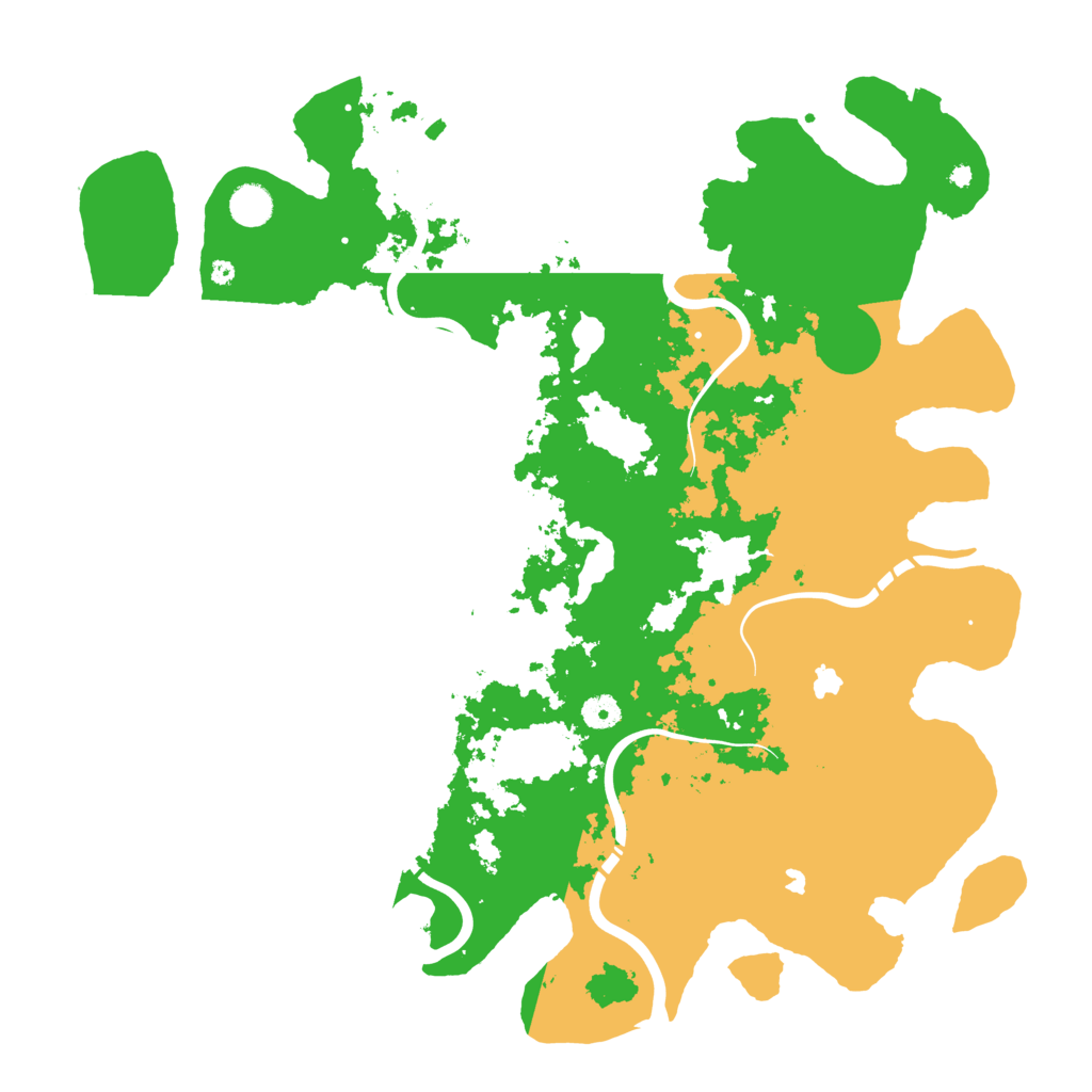 Biome Rust Map: Procedural Map, Size: 4500, Seed: 937161