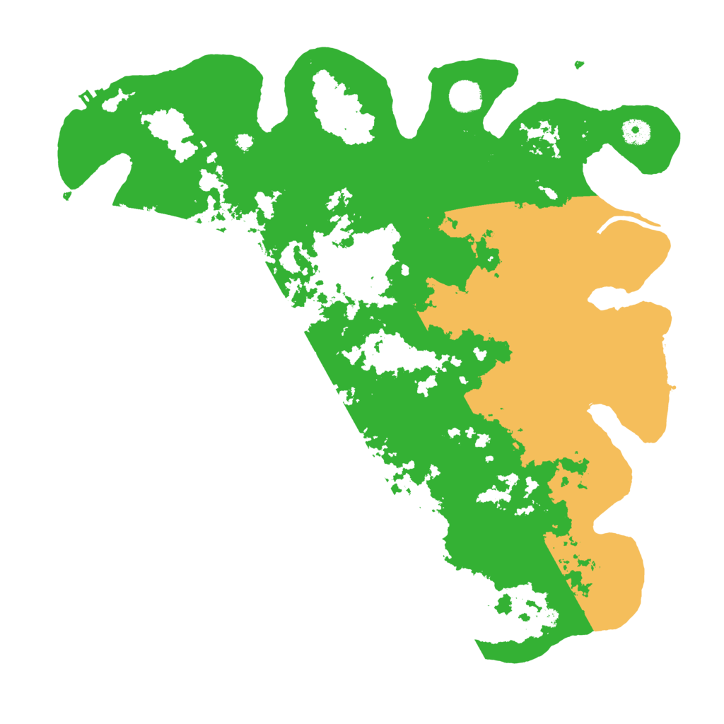 Biome Rust Map: Procedural Map, Size: 4000, Seed: 7958632
