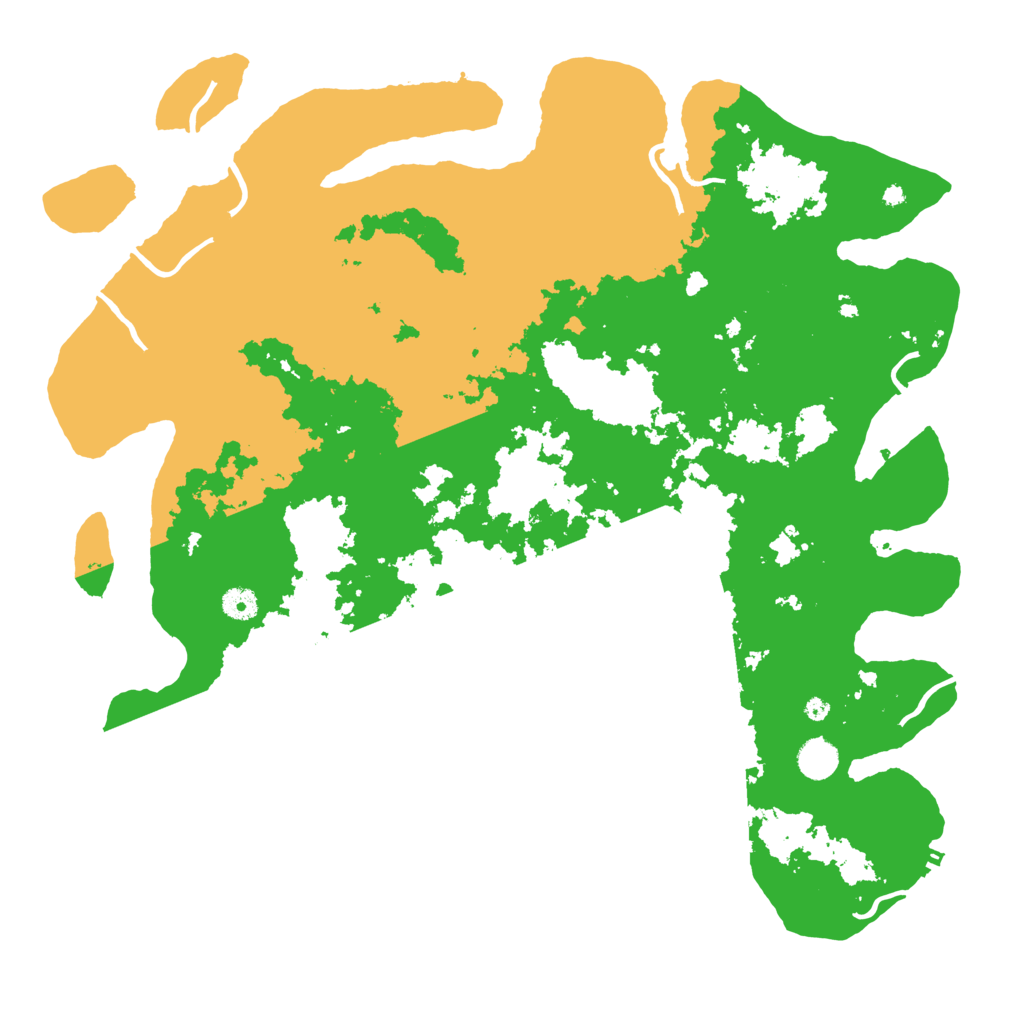 Biome Rust Map: Procedural Map, Size: 4500, Seed: 2794156