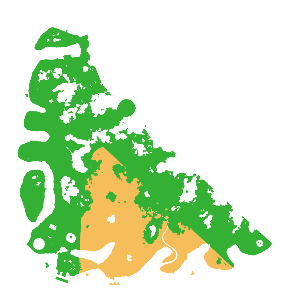 Biome Rust Map: Procedural Map, Size: 4500, Seed: 5927769