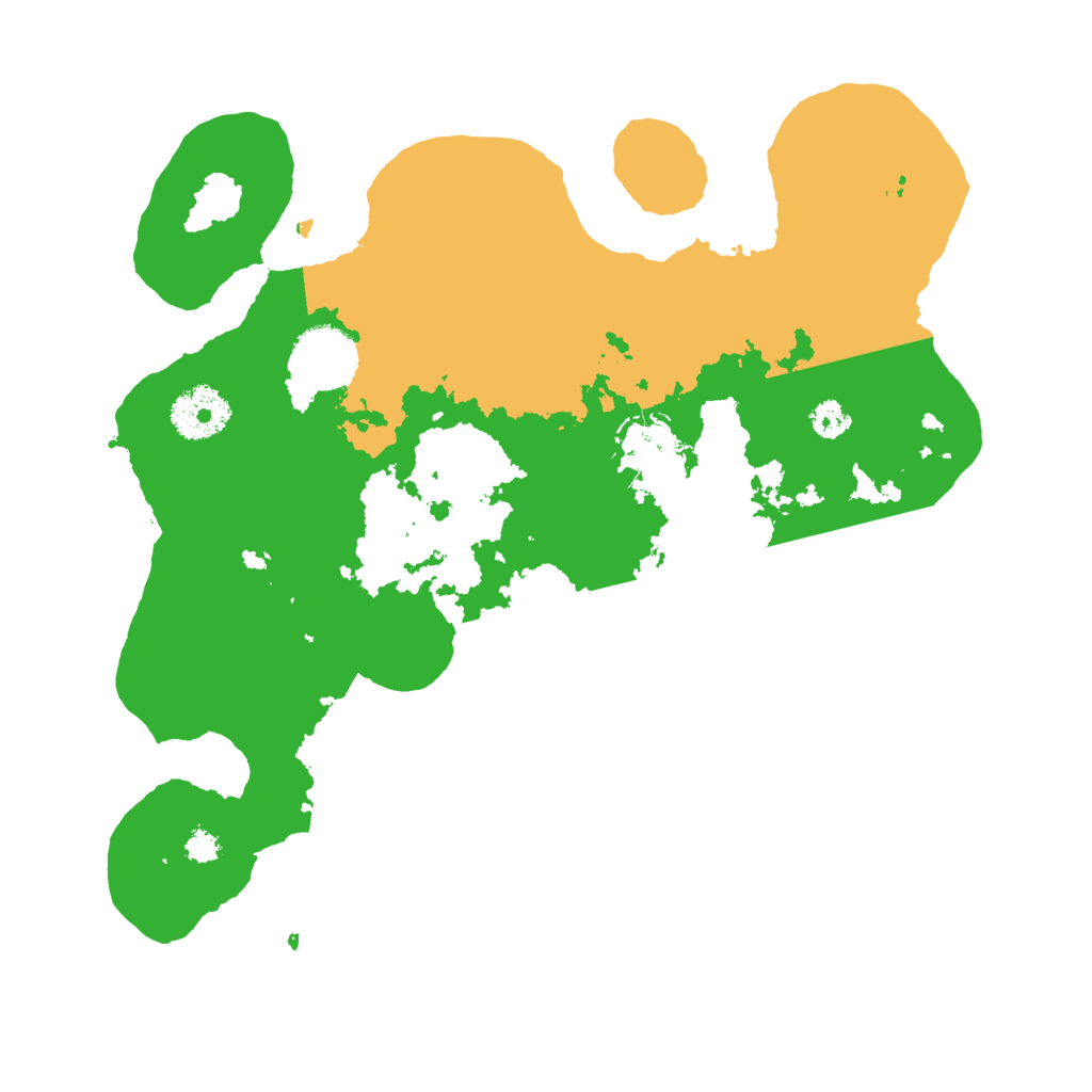Biome Rust Map: Procedural Map, Size: 3000, Seed: 971291674