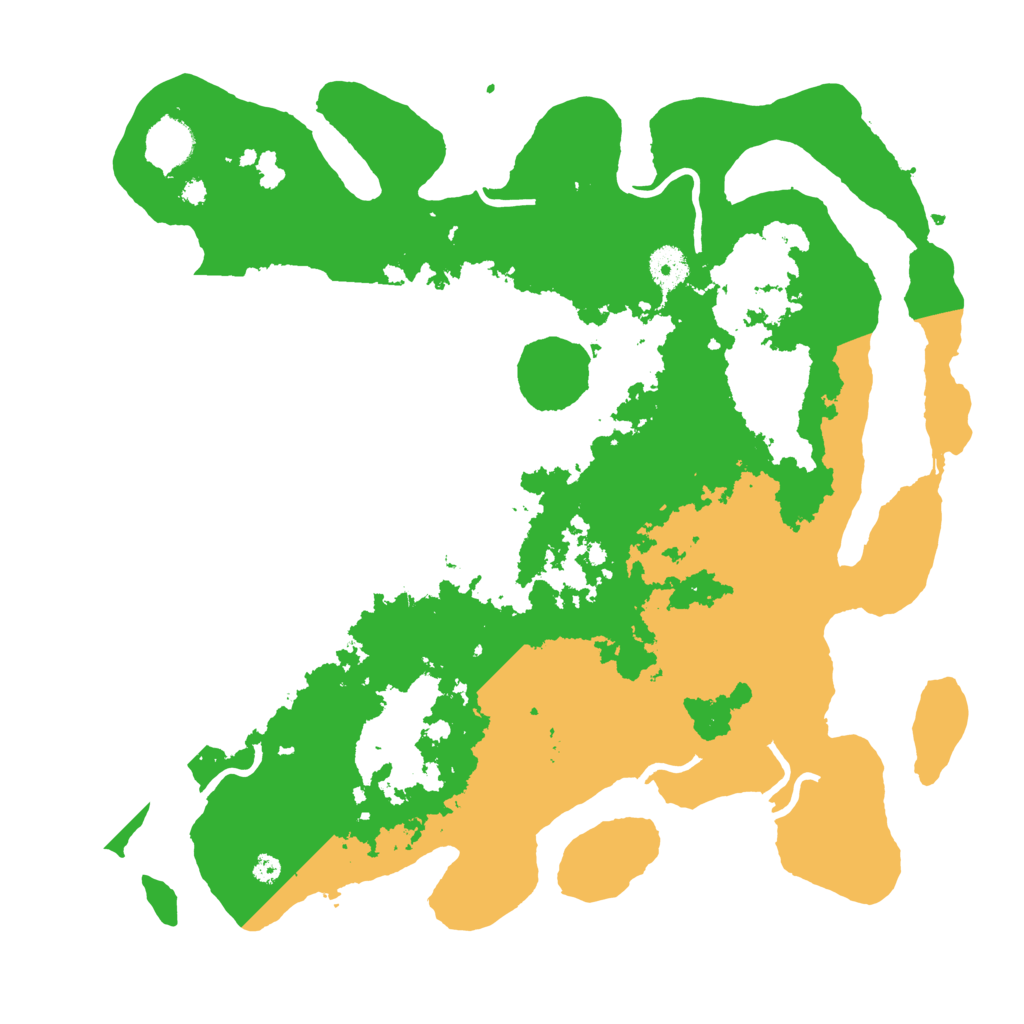 Biome Rust Map: Procedural Map, Size: 3800, Seed: 1248