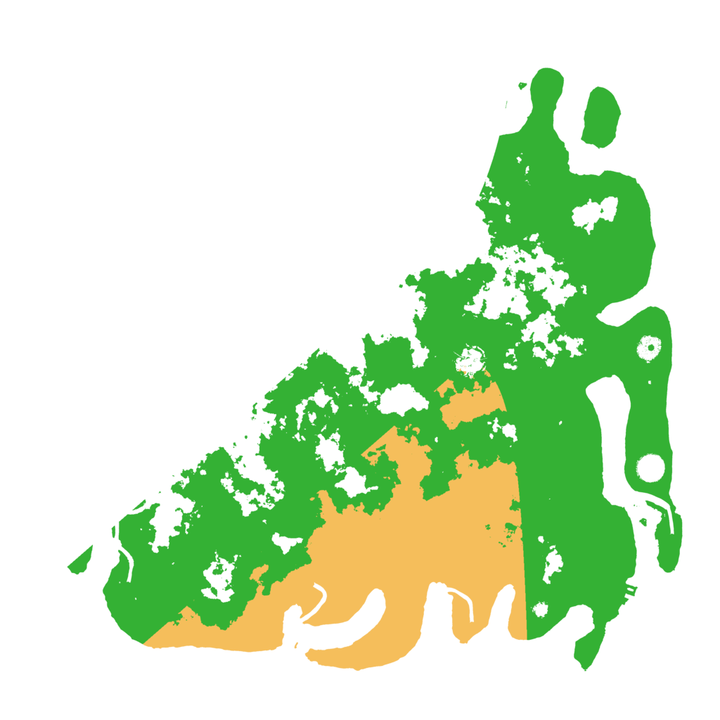 Biome Rust Map: Procedural Map, Size: 4500, Seed: 5285579