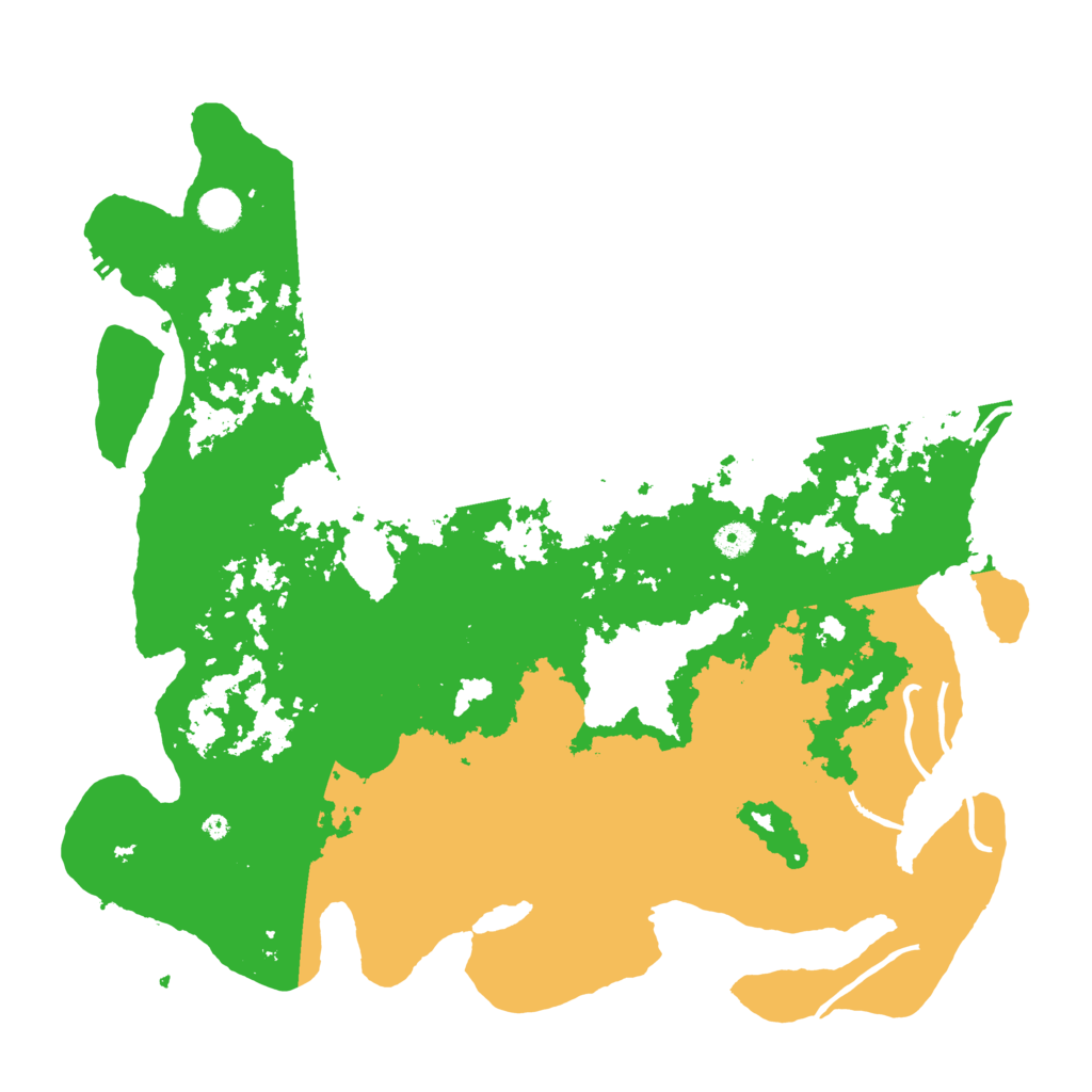 Biome Rust Map: Procedural Map, Size: 4500, Seed: 1829323088