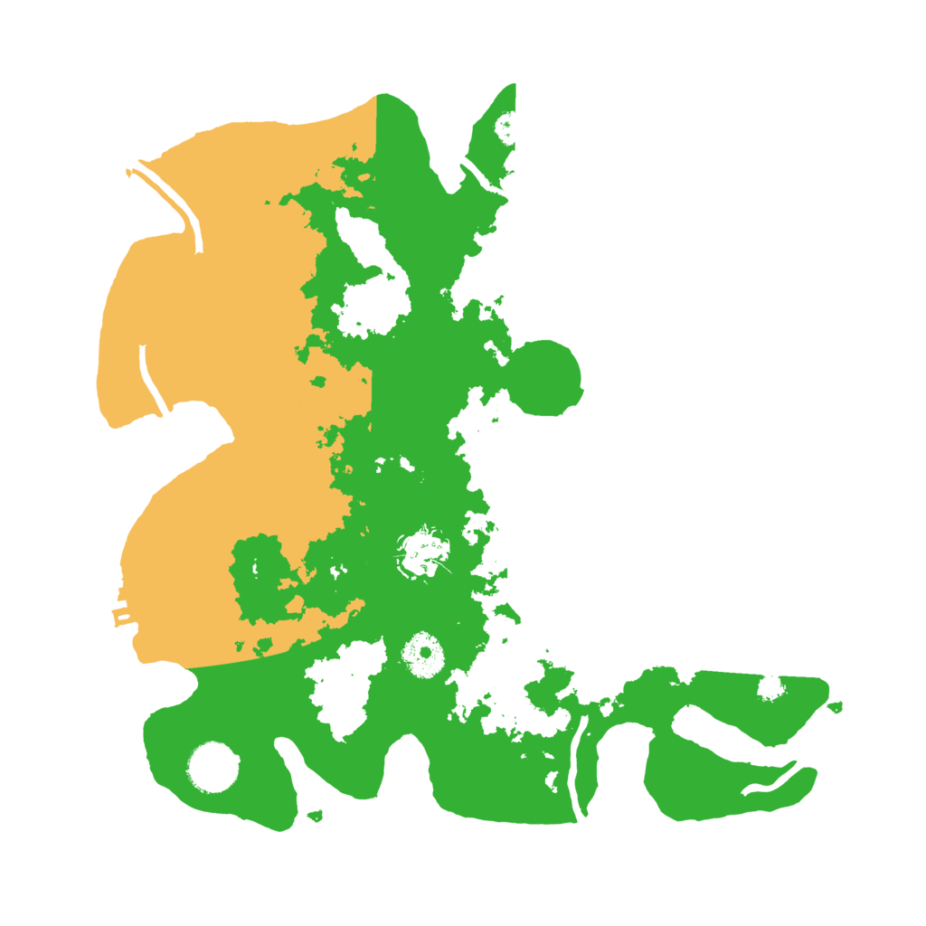 Biome Rust Map: Procedural Map, Size: 3250, Seed: 1518580