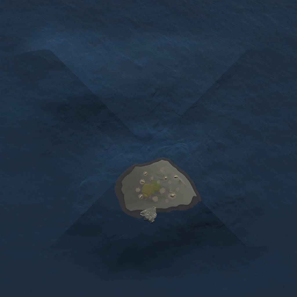 Rust Map: Procedural Map, Size: 1000, Seed: 309832734, 3 Monuments