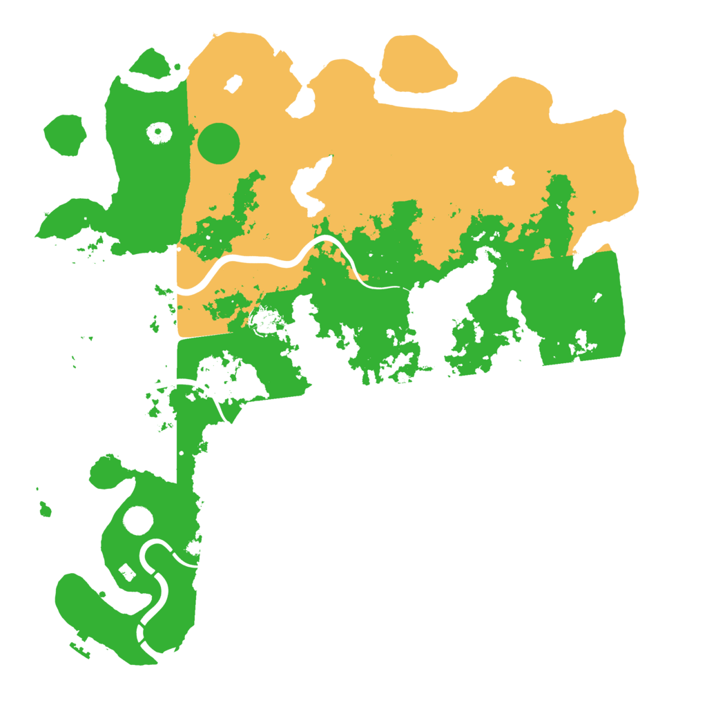 Biome Rust Map: Procedural Map, Size: 4500, Seed: 942371008