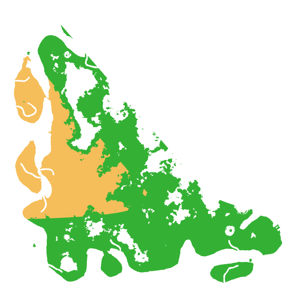 Biome Rust Map: Procedural Map, Size: 4500, Seed: 5965487