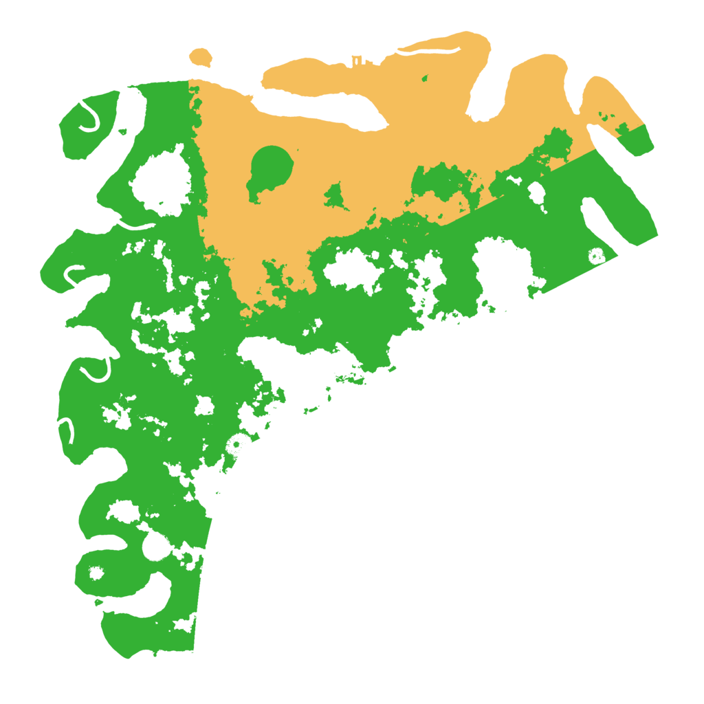 Biome Rust Map: Procedural Map, Size: 4500, Seed: 1278395