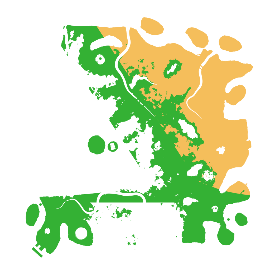 Biome Rust Map: Procedural Map, Size: 4250, Seed: 4288494