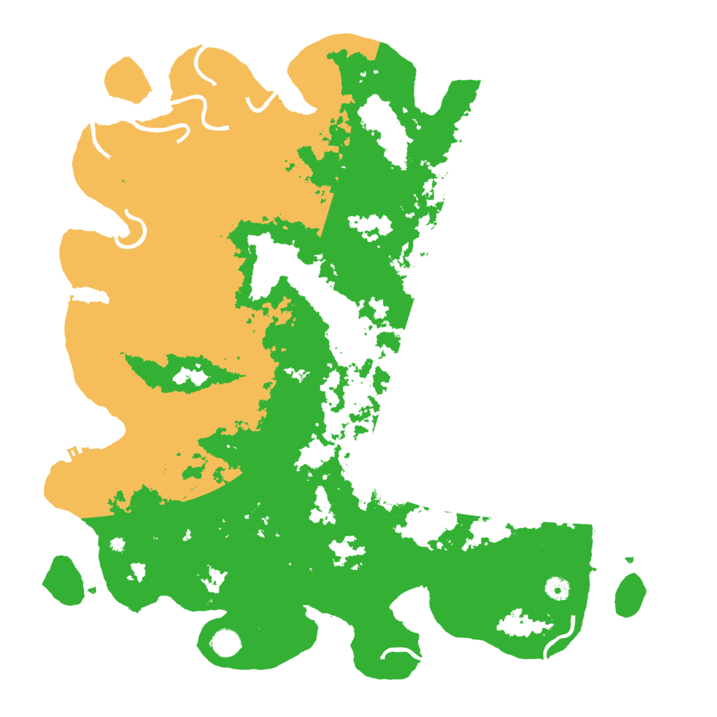 Biome Rust Map: Procedural Map, Size: 4500, Seed: 5795008