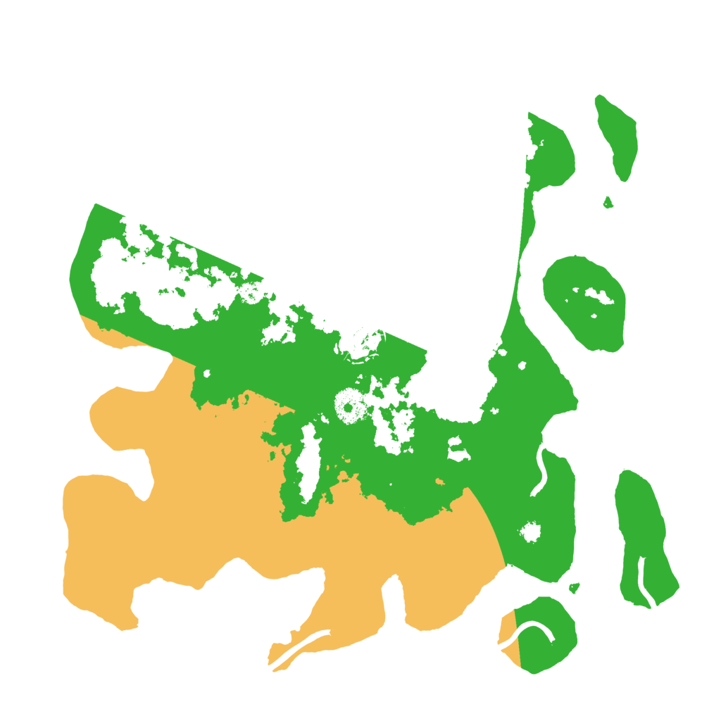 Biome Rust Map: Procedural Map, Size: 3250, Seed: 4177194